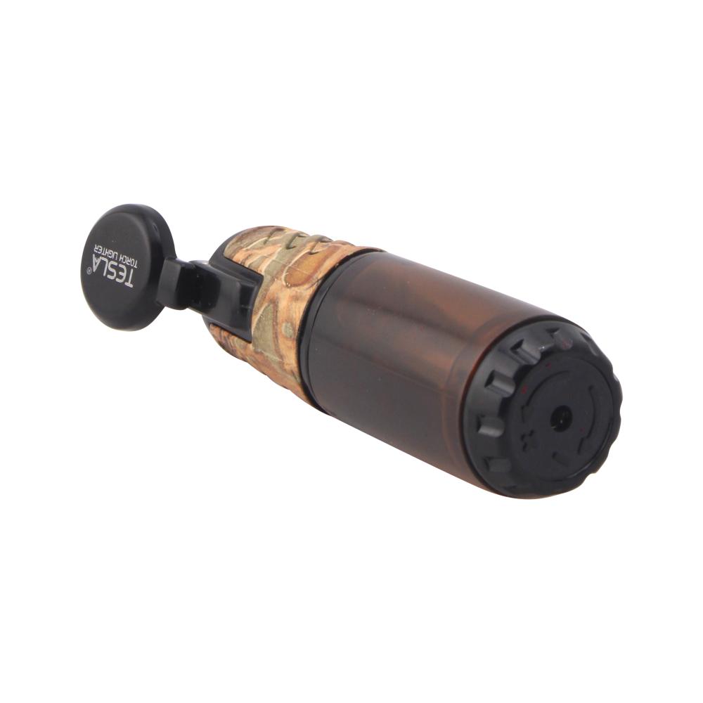 Tesla Compact Torch Single Flame-Black