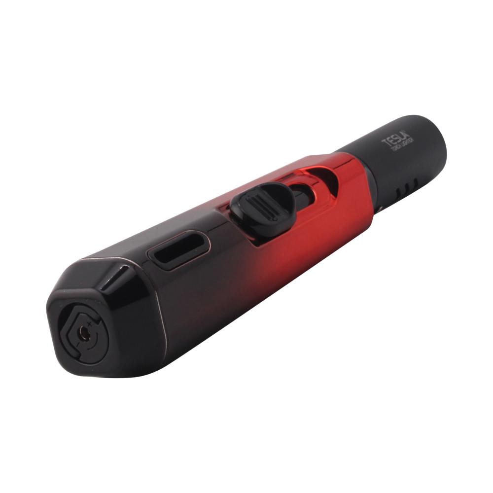Tesla Forge Style Torch Lighter Single Flame-Red