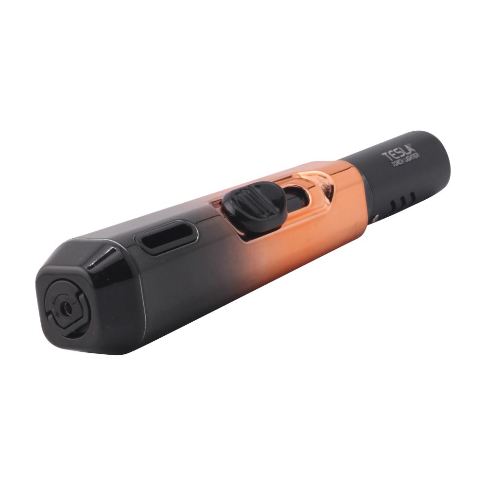 Tesla Forge Style Torch Lighter Single Flame-Rose Gold