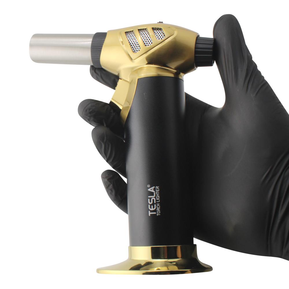 Tesla LuxeFlame Torch Lighter-Black