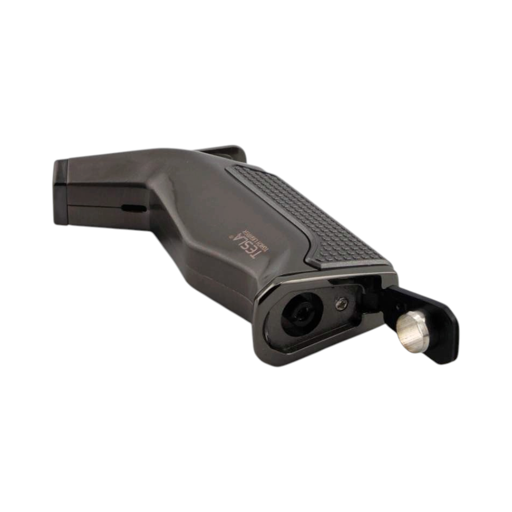 Tesla Mini Metal Single Flame Torch Lighter-Black