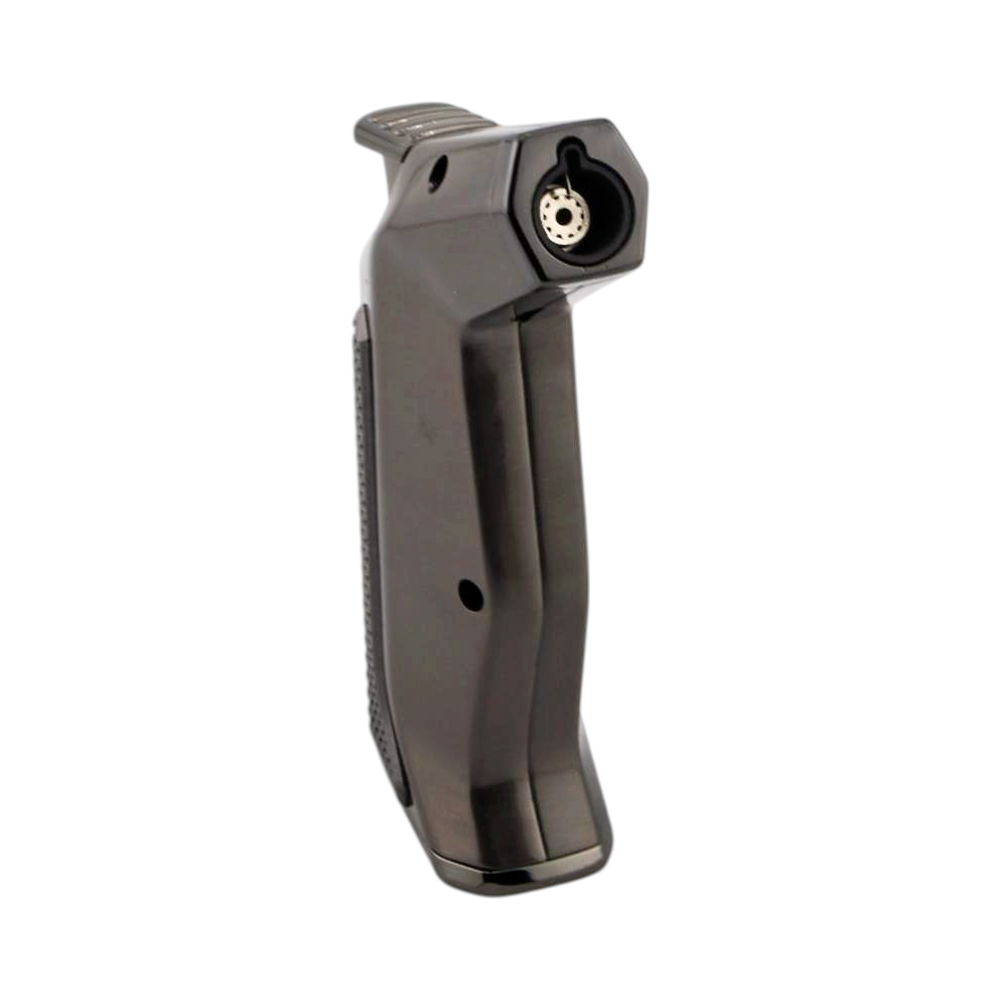 Tesla Mini Metal Single Flame Torch Lighter-Black