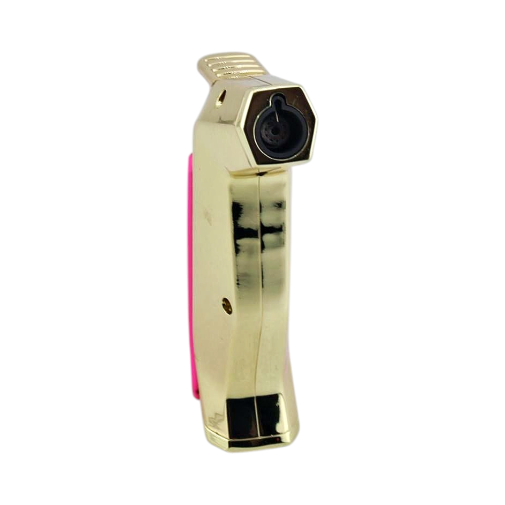 Tesla Mini Metal Single Flame Torch Lighter-Pink