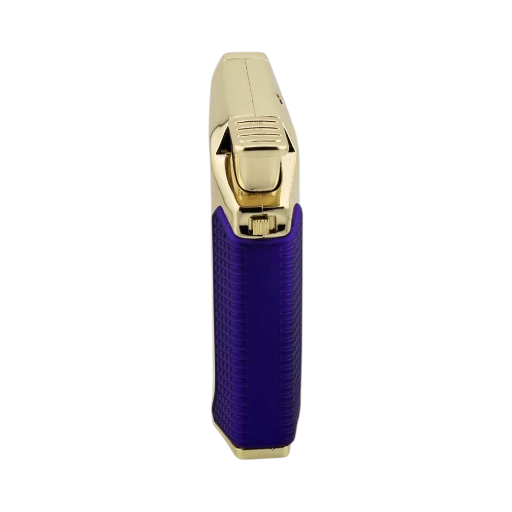 Tesla Mini Metal Single Flame Torch Lighter-Purple