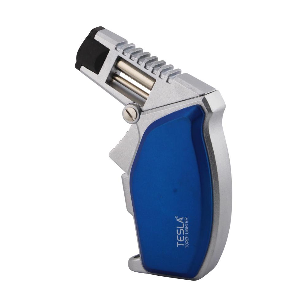 Tesla O Single Flame Torch Lighter-Blue