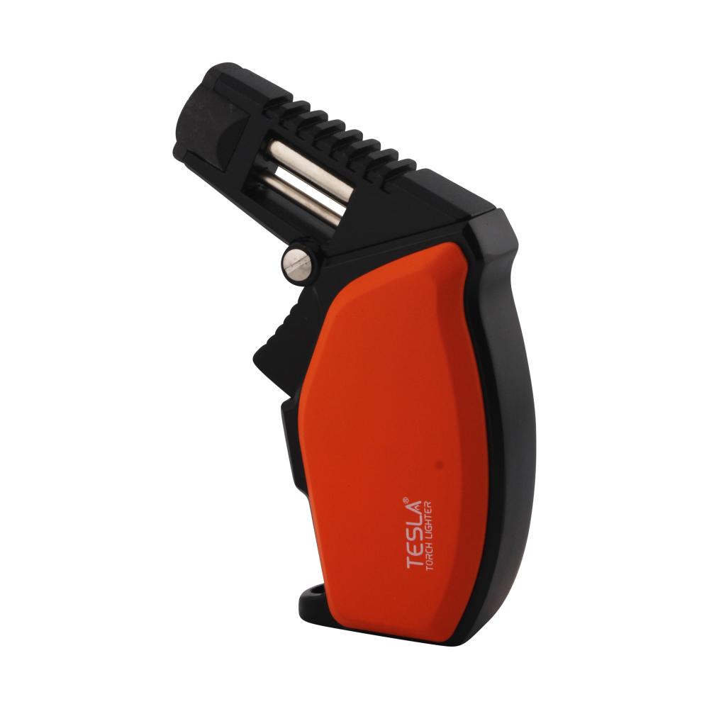 Tesla O Single Flame Torch Lighter-Orange
