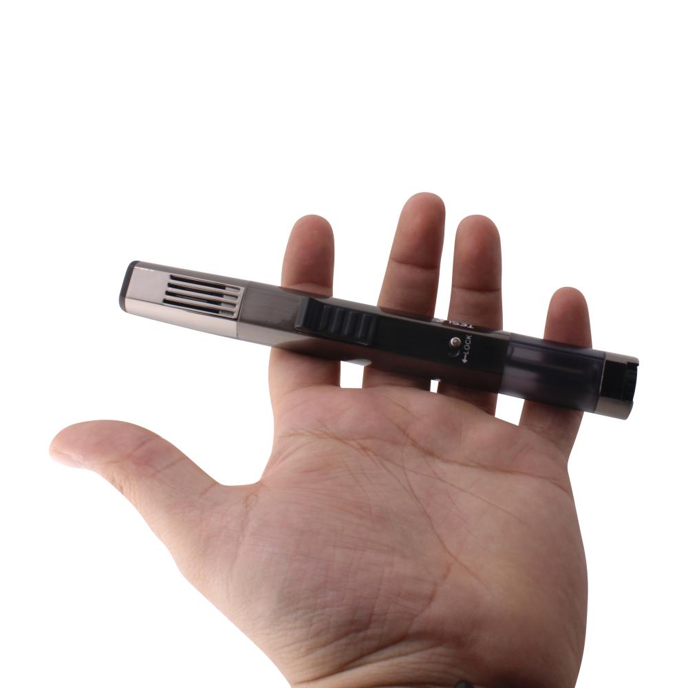 Tesla Pen Style Torch Single Flame-Black