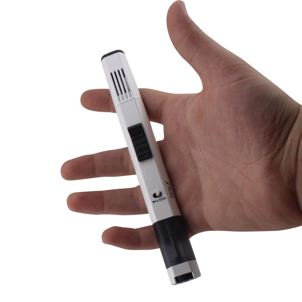 Tesla Pen Style Torch Single Flame-White