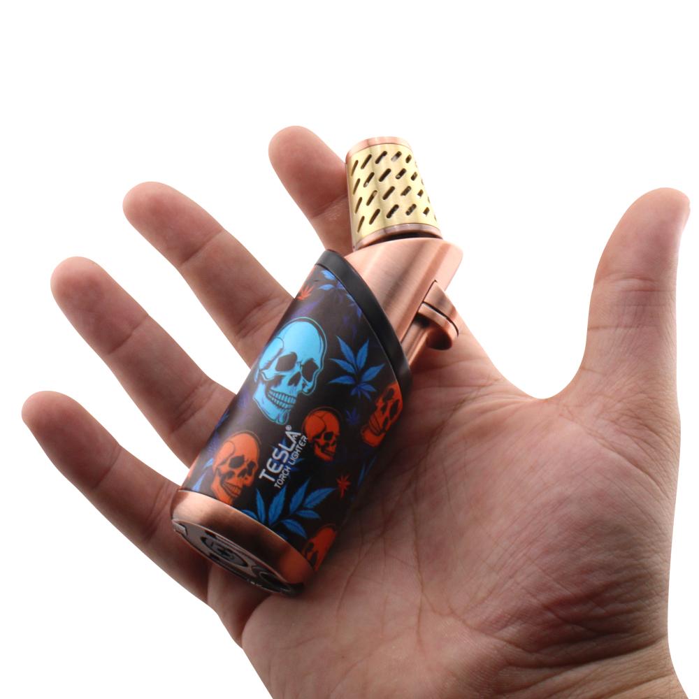 Tesla T Single Flame Torch Lighter-Black Mix