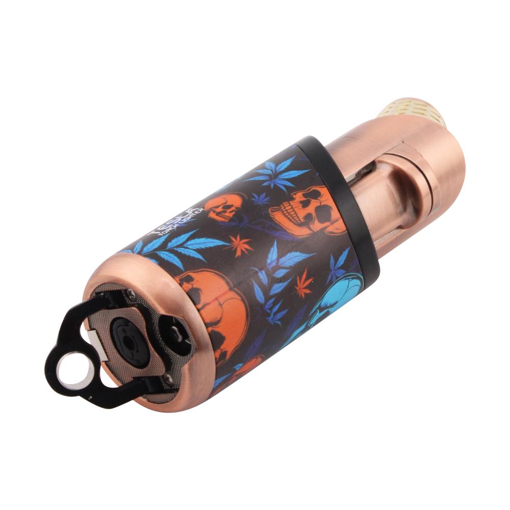 Tesla T Single Flame Torch Lighter-Black Mix