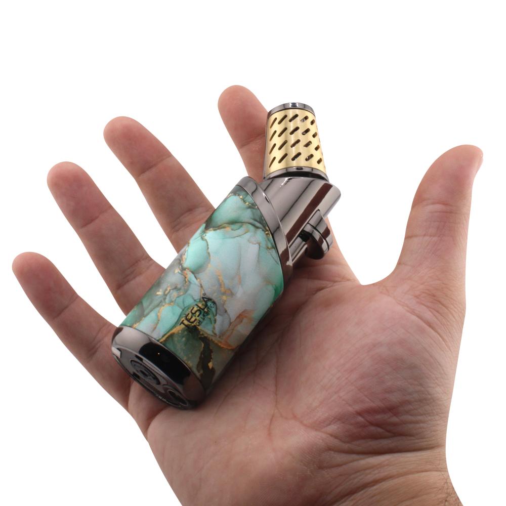 Tesla T Single Flame Torch Lighter-Green