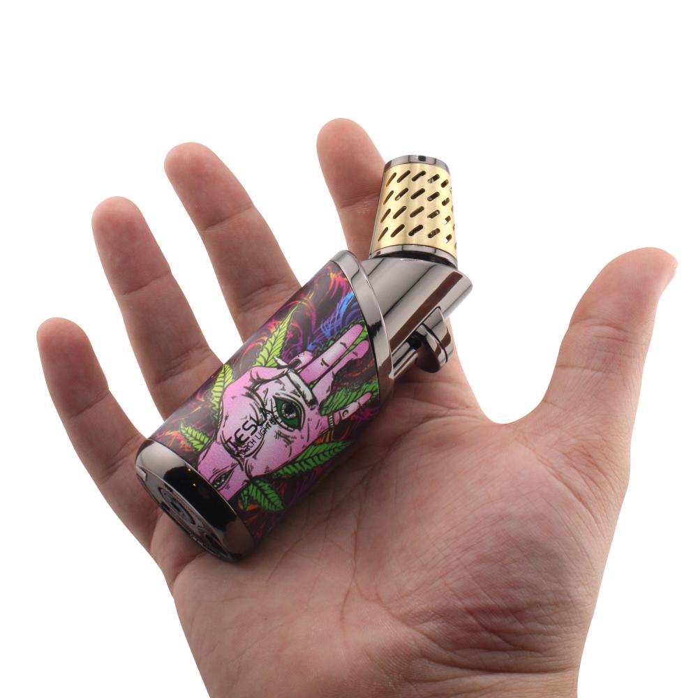 Tesla T Single Flame Torch Lighter-Purple