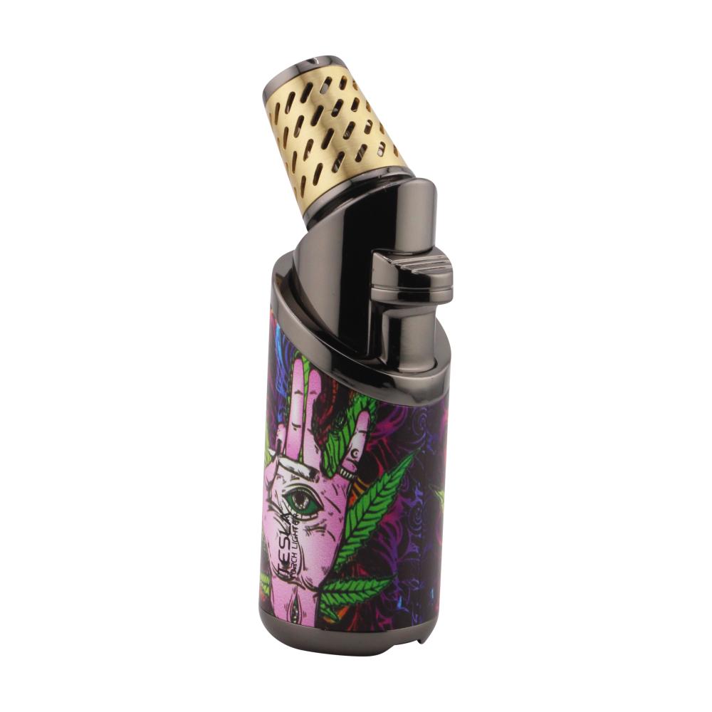 Tesla T Single Flame Torch Lighter-Purple