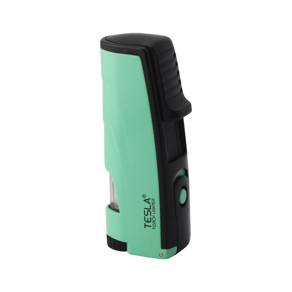 Tesla Vortex Torch Lighter Triple Flame- Name Abbreviation Color Medium Sea Green