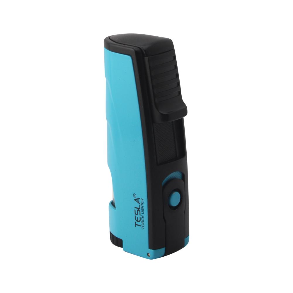 Tesla Vortex Torch Lighter Triple Flame-Blue