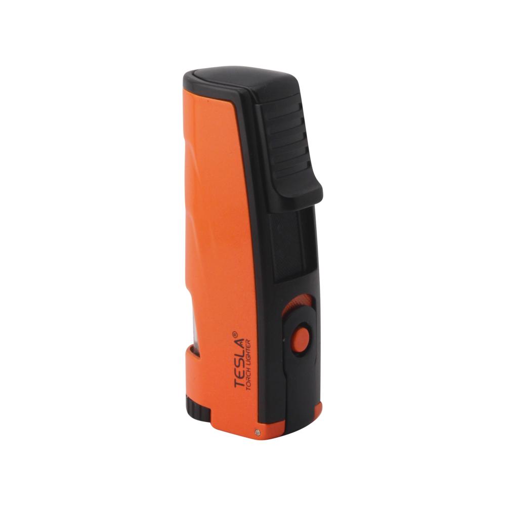 Tesla Vortex Torch Lighter Triple Flame-Orange