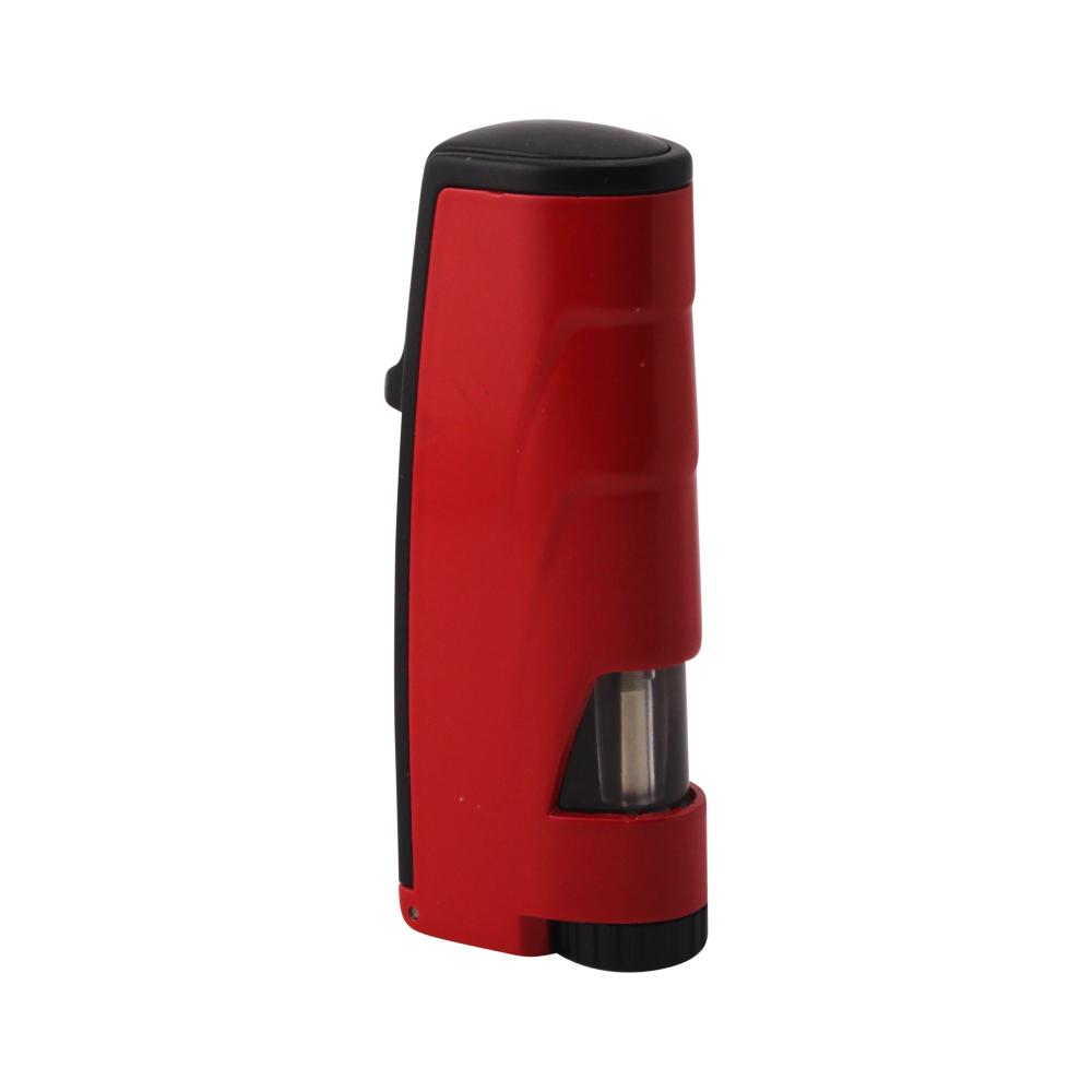 Tesla Vortex Torch Lighter Triple Flame-Red