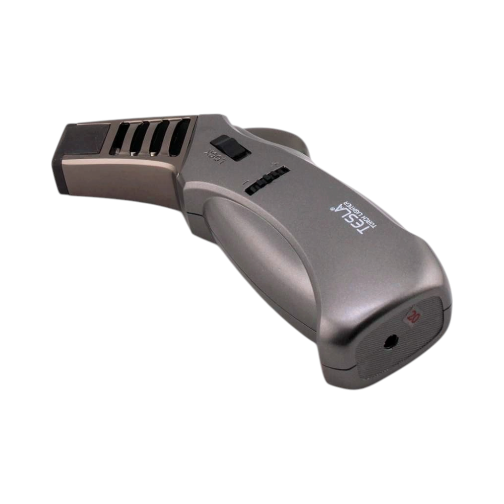 Tesla Z Single Flame Torch Lighter-Grey