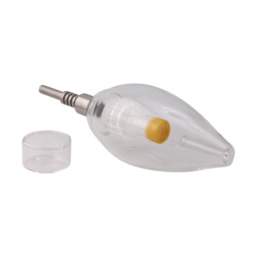 The Egg Glass Nectar Collector Premier Set-Yellow