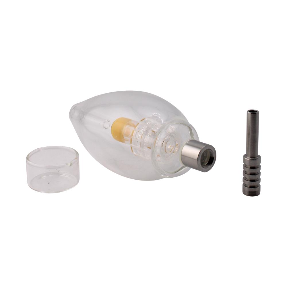 The Egg Glass Nectar Collector Premier Set-Yellow