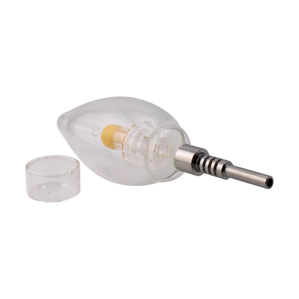 The Egg Glass Nectar Collector Premier Set-Yellow
