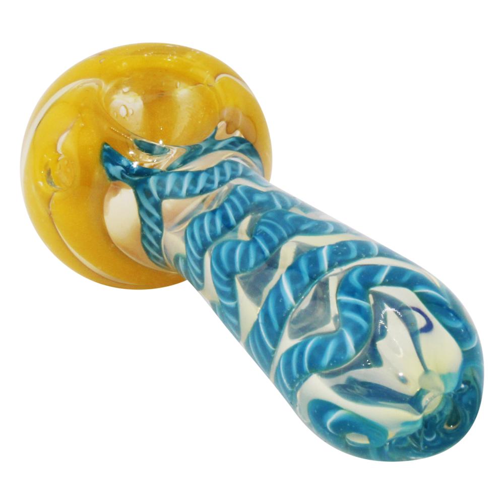 Tidal Spark Glass Hand Pipe