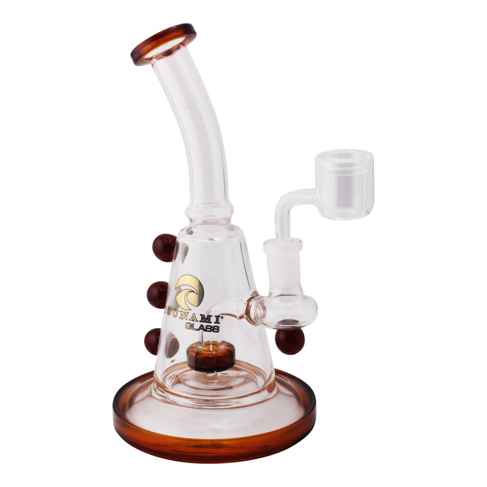 Tsunami Concentrate Water Glass Water Pipe-Brown
