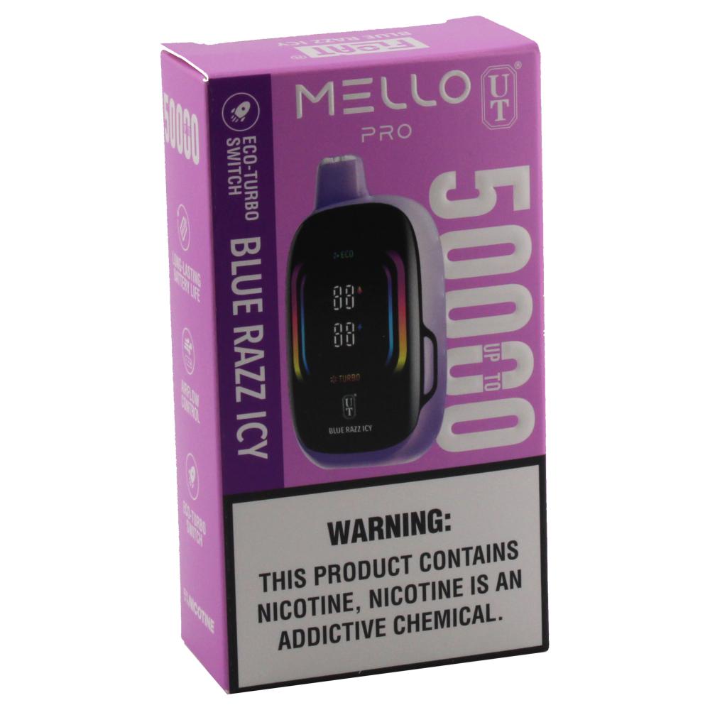 Blue Razz Icy UT Float Mello Pro Vape 50k
