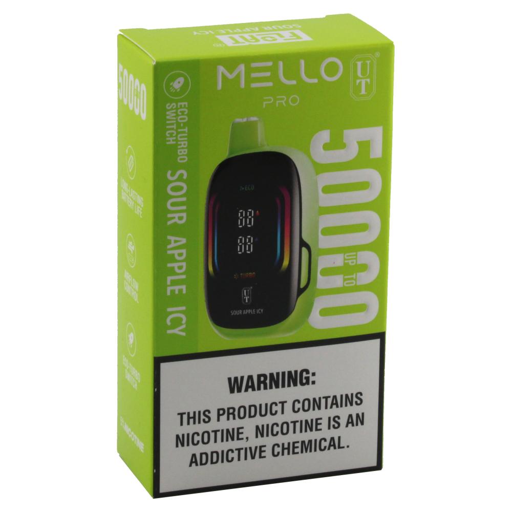 Sour Apple Icy UT Float Mello Pro Vape 50k