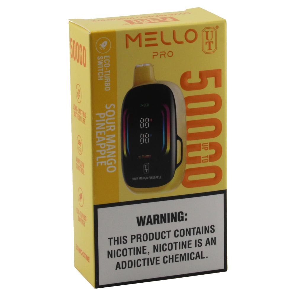 Sour Mango Pineapple UT Float Mello Pro Vape 50k