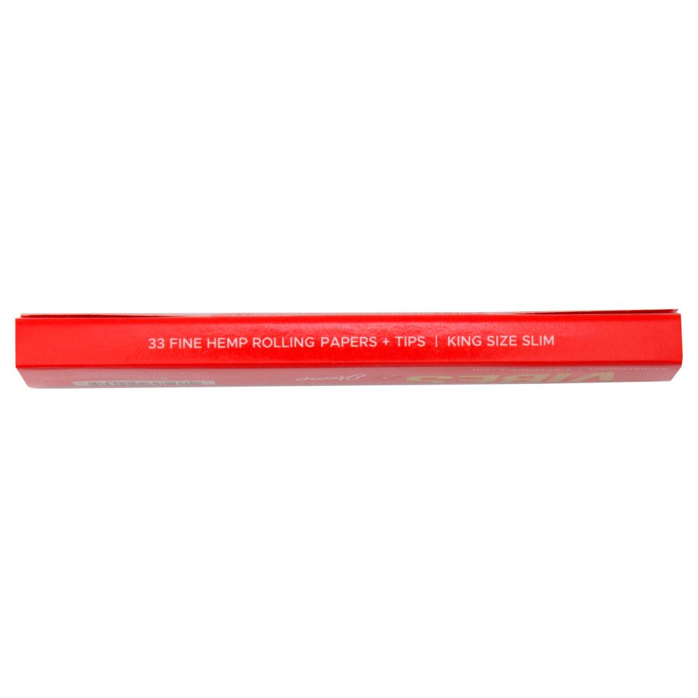 Vibes Hemp King Size Rolling Paper + Tips