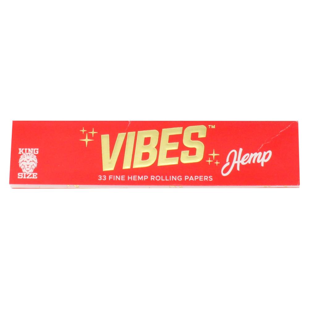 Vibes Hemp King Size Rolling Paper