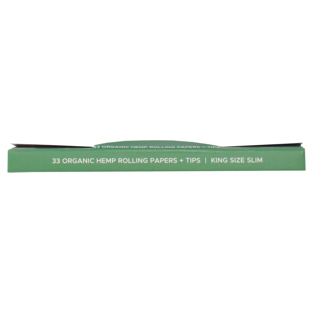 Vibes Organic Hemp King Size Rolling Paper + Tips