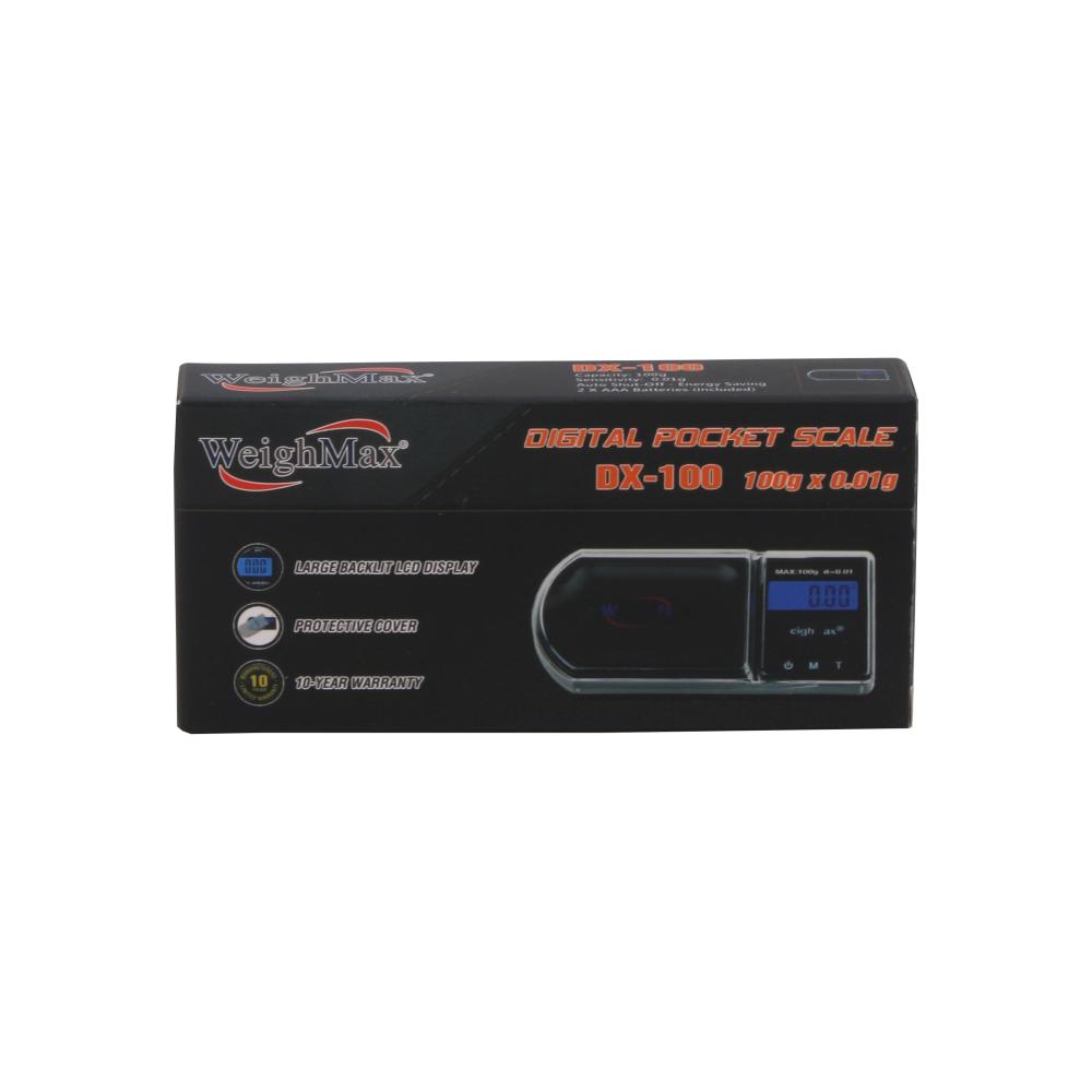 Weighmax Dx-100 Digital Pocket Scale 100g X 0.01g
