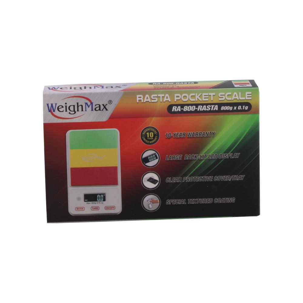 Weighmax Rasta Pocket Scale Ra-800-Rasta 800g X 0.1g