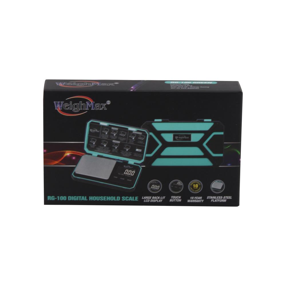 WeighMax RG-100 Digital Scale 100g X 0.01g-Green