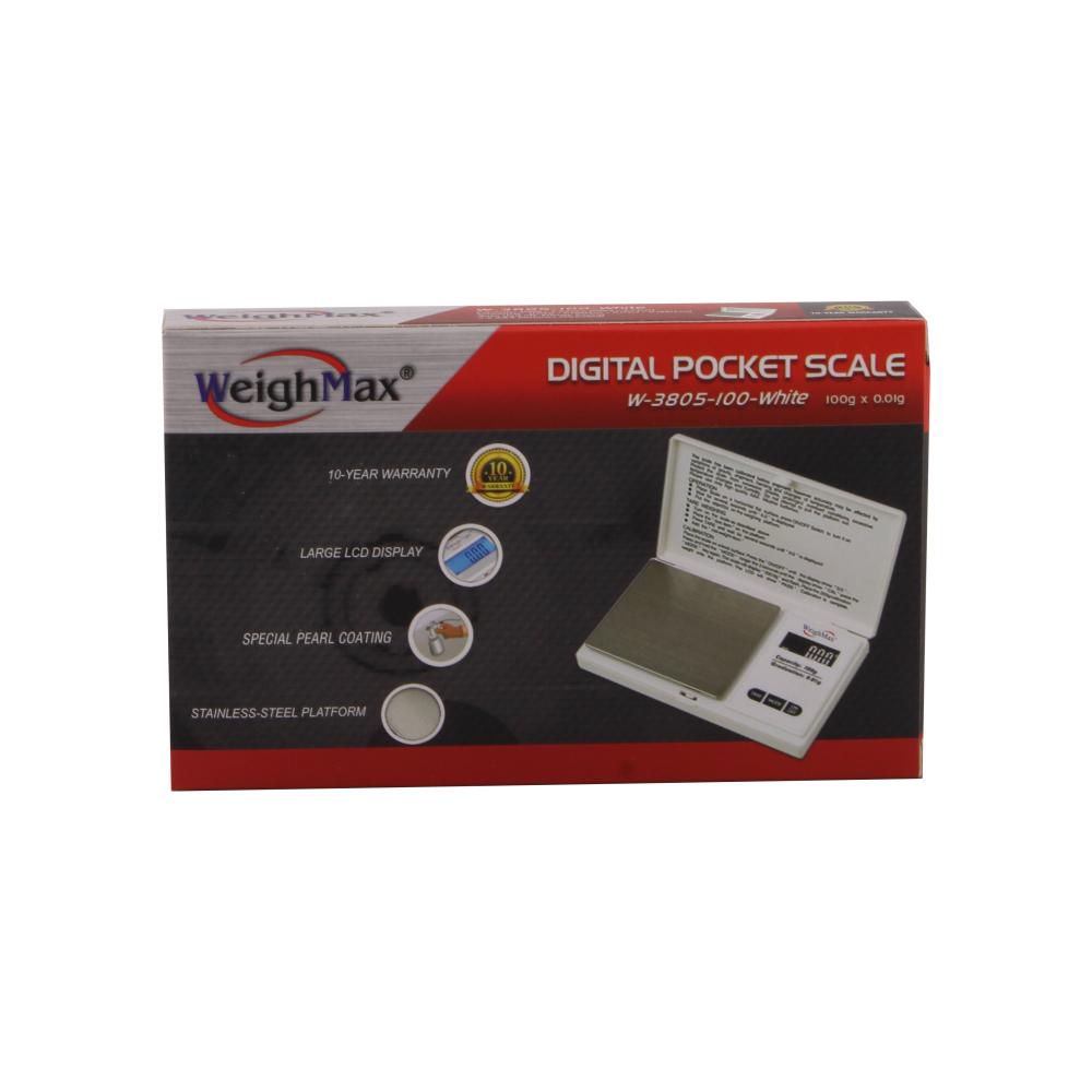 Weighmax W-3805-100-white 100g X 0.01g