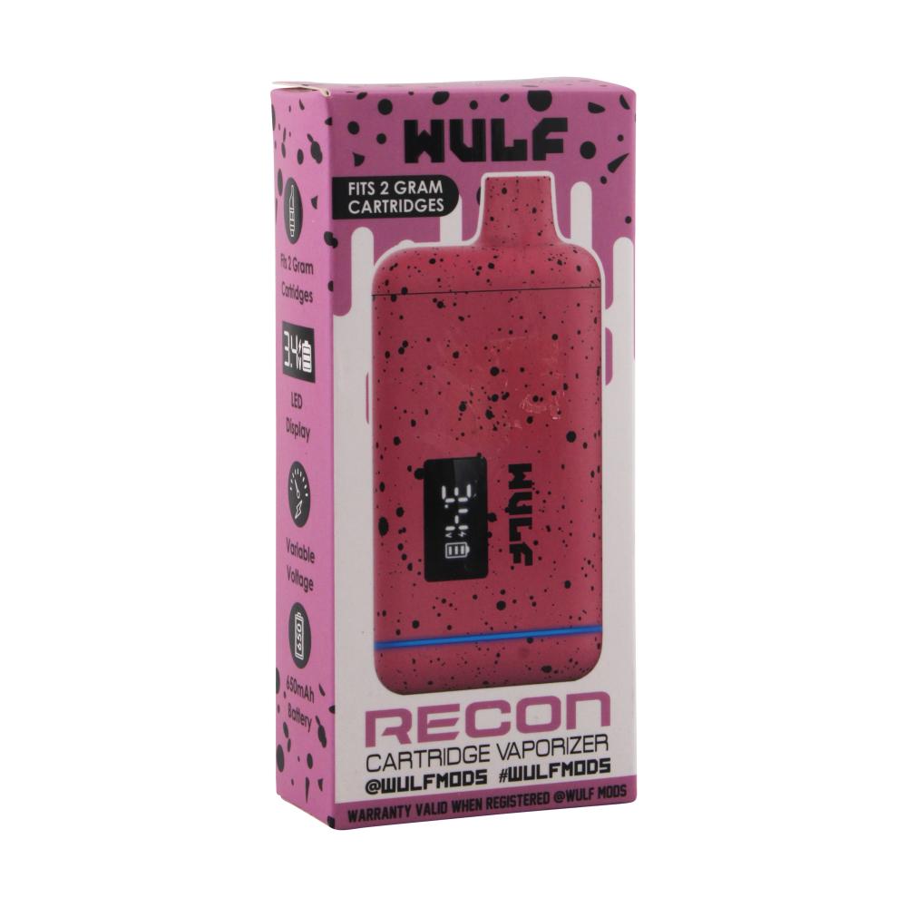 Wulf Recon Cartridge Vaporizer-Pink