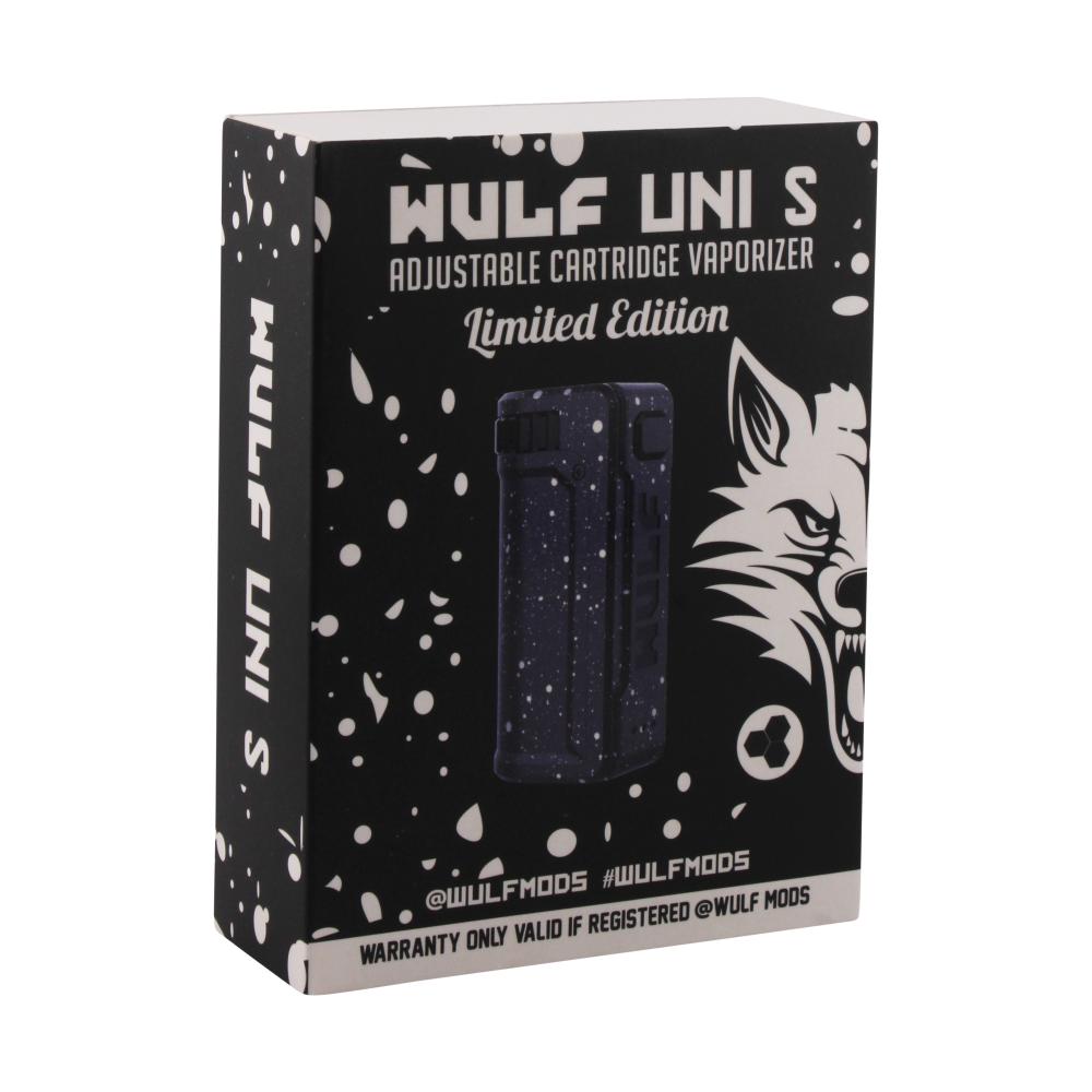 Wulf Uni S Adjustable Cartridge Vaporizer-Black