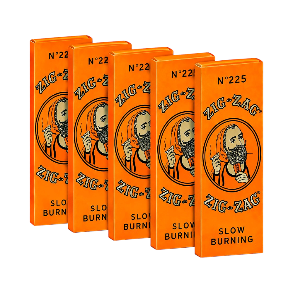 Zig-Zag Orange Rolling Papers 1 1/4 Pack 5