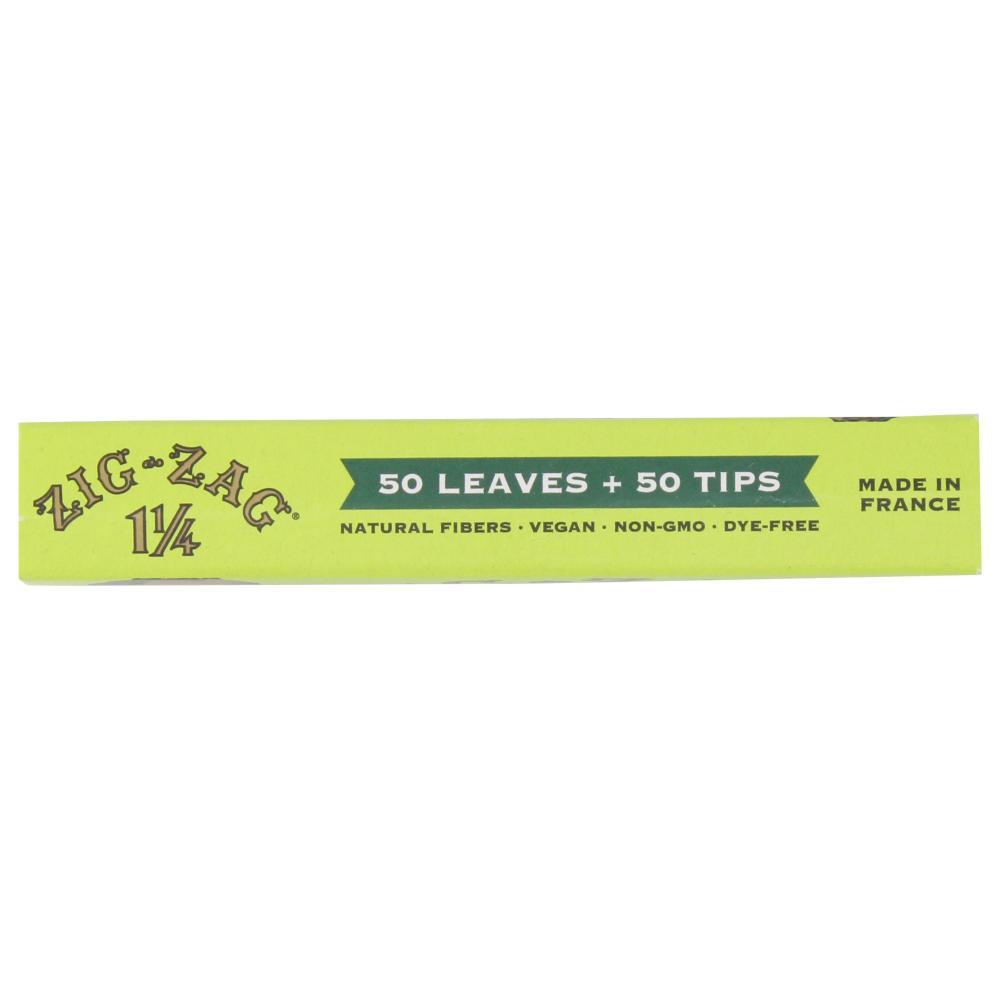 Zig-Zag Organic Hemp Rolling Papers + Tips 1 1/4