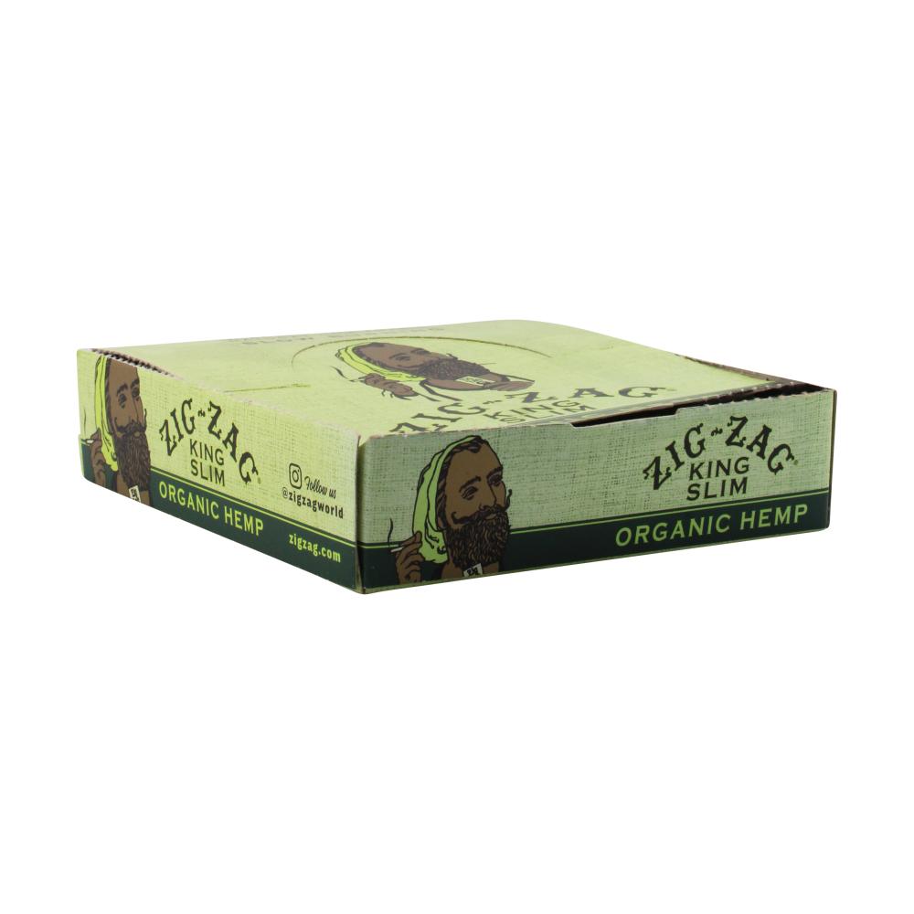 Zig-Zag Organic Hemp Rolling Papers King Size Pack 24