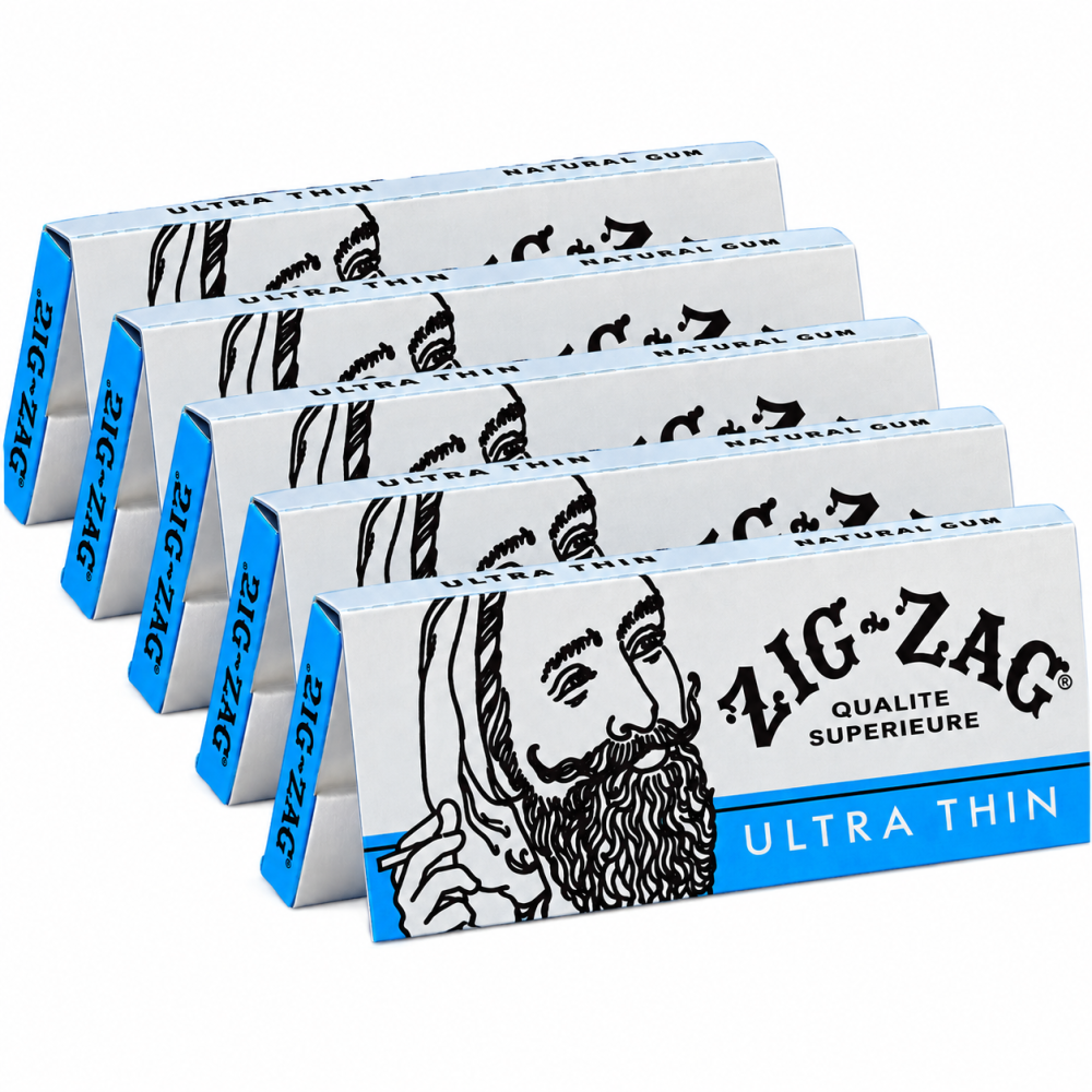 Zig-Zag Ultra Thin Rolling Papers 1 1/4 Pack 5